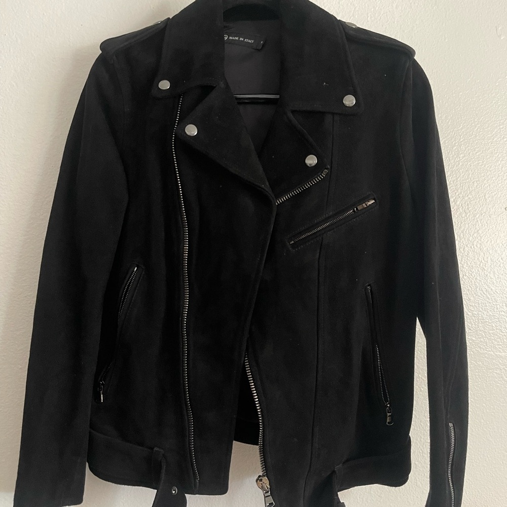 AG JEANS LEATHER JACKET